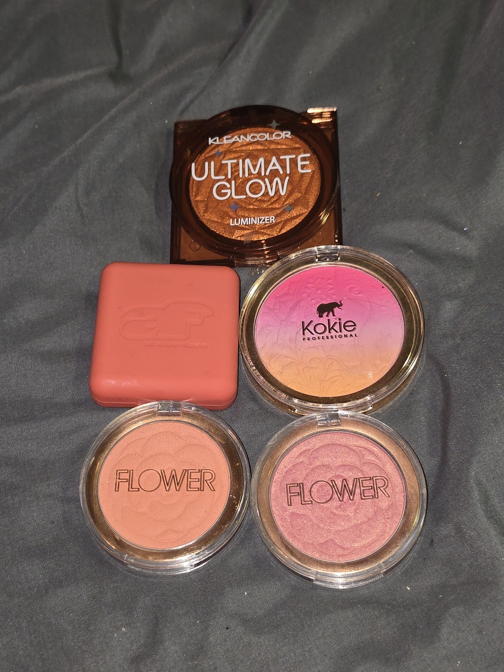 Kokie, Flower & About Face Blushes & Kleancolor Highlighter Bundle - Picture 2 of 14